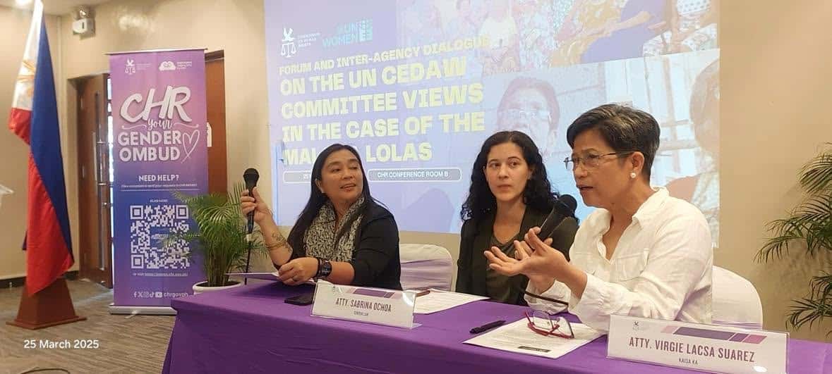 Inter-Agency Dialogue on UN CEDAW and the Malaya Lolas